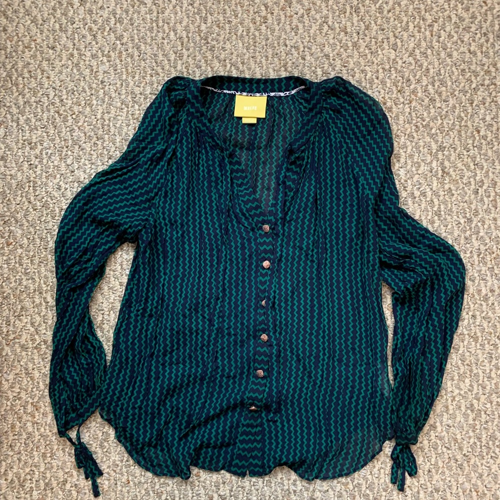 Beautiful Maeve Anthropologie Blouse